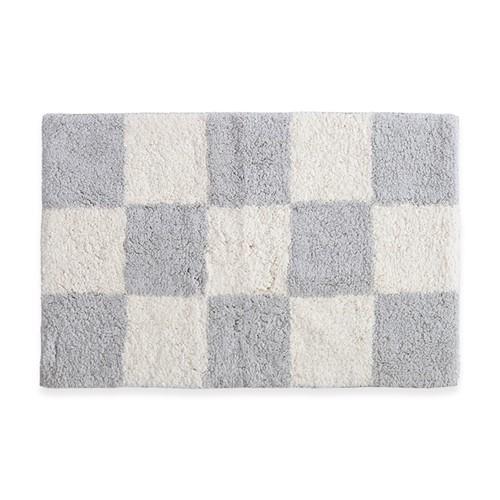 Χαλάκι Μπάνιου Nef-Nef Homeware Chess 50x80 L.Grey