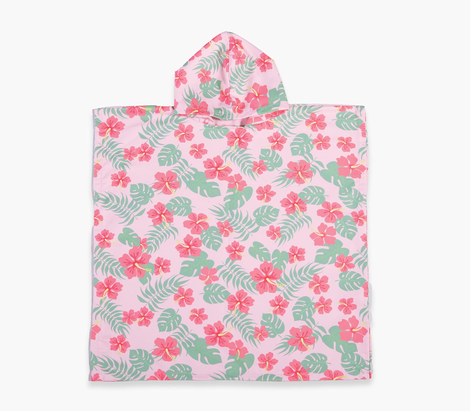 Πόντσο Παιδικό Nef-Nef Homeware Lets Go Tropic 65X65 Pink