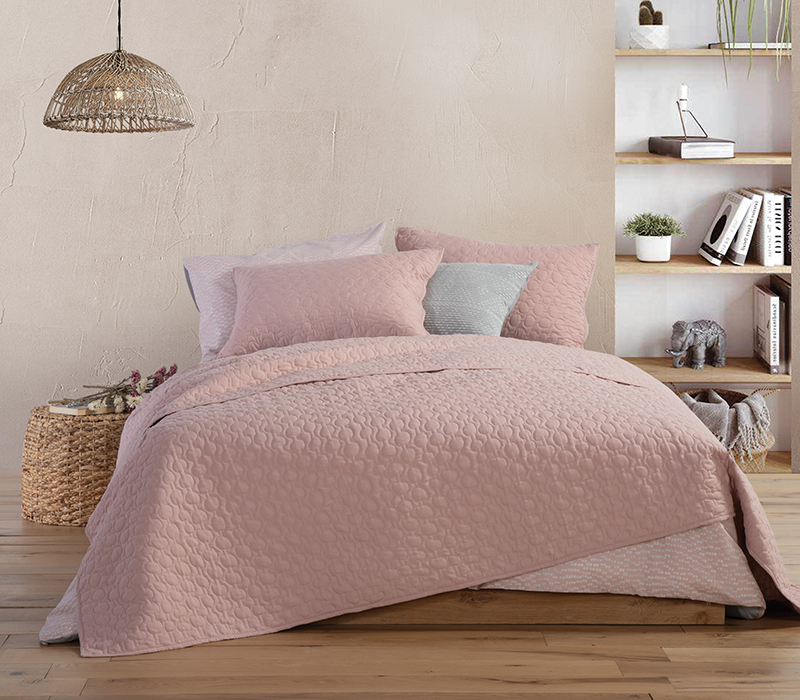 Κουβερλί Υπέρδιπλο Nef-Nef Candy 230X240 Rose