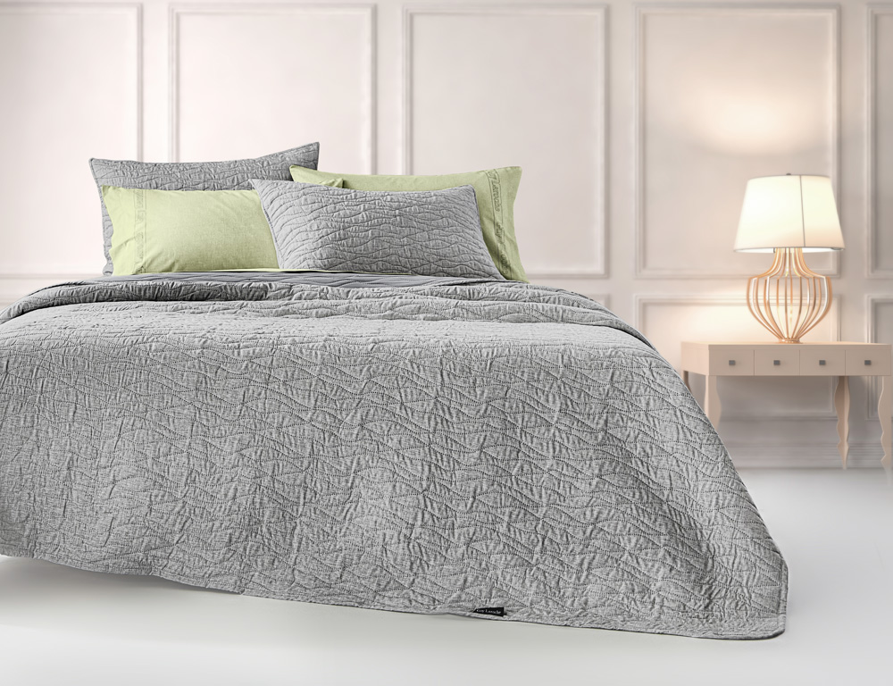 Κουβερλι King Size Guy Laroche (Σετ 2 τμχ) Shadow Grey 250X240 