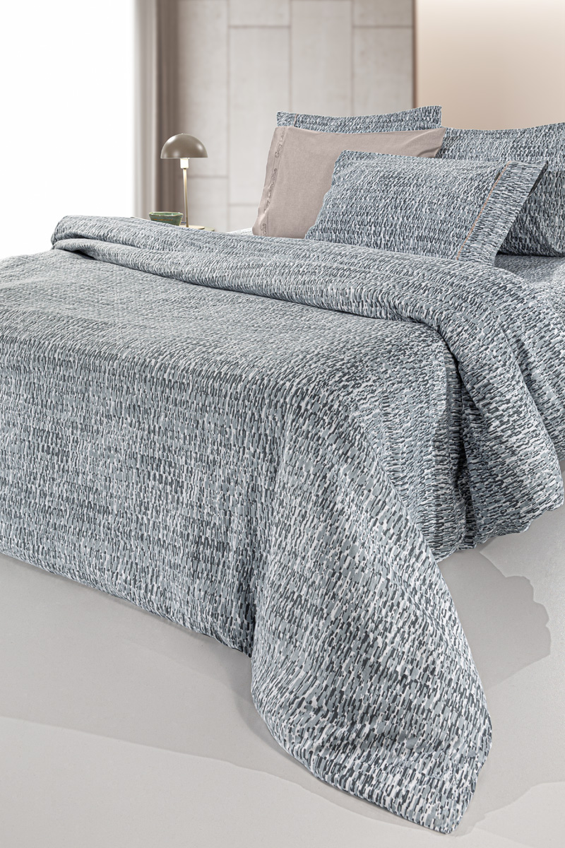 Σεντόνια Φανελένια Υπέρδιπλα Guy Laroche (Σετ) Beaver Ttitanium με λάστιχο 165X200+35