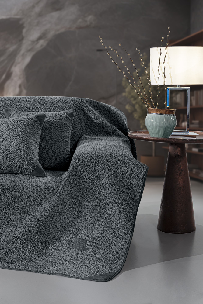 Ριχτάρι Τετραθεσίου Guy Laroche Lama Anthracite 170x350