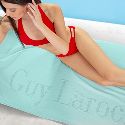 Πετσέτα Θαλάσσης Guy Laroche Double Aqua 90x180