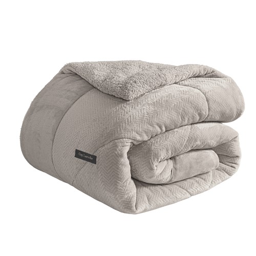 Κουβερτοπάπλωμα Υπέρδιπλο Guy Laroche Moore Natural 220x240