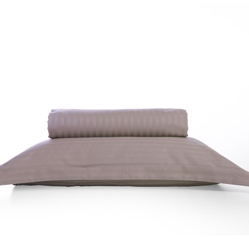 Σετ Παπλωματοθήκη Υπέρδιπλη Nef-Nef Homeware (Σετ) Elements 24 240X220 Mocca