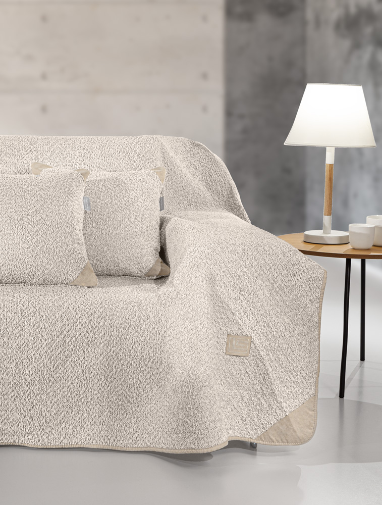 Ριχτάρι Πολυθρόνας Guy Laroche Lama Beige 170x150 