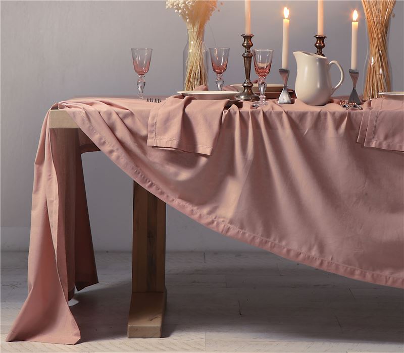 Τραπεζομάντηλο Nef-Nef Cotton-Linen English Rose 150X300