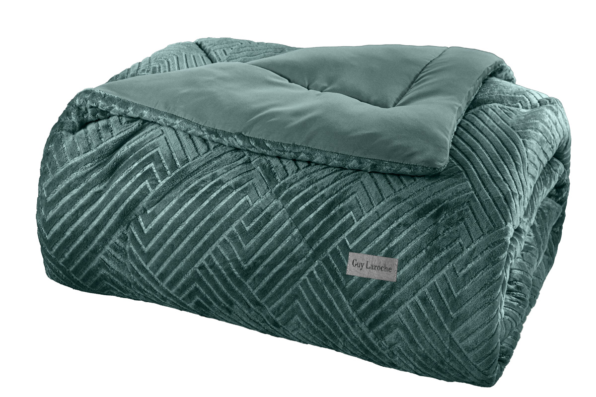 Κουβερτοπάπλωμα Υπέρδιπλο Guy Laroche York Petrol 220x240