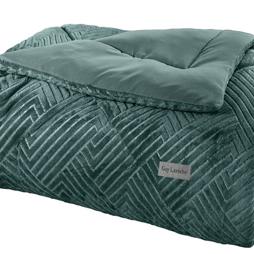 Κουβερτοπάπλωμα Υπέρδιπλο Guy Laroche York Petrol 220x240