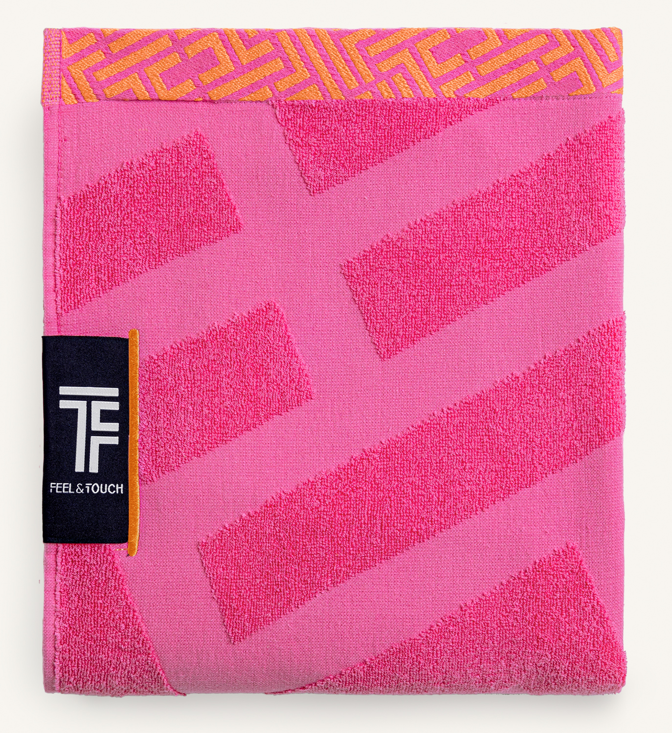 Πετσέτα Θαλάσσης Fresh Feel & Touch Fuchsia (90X180)