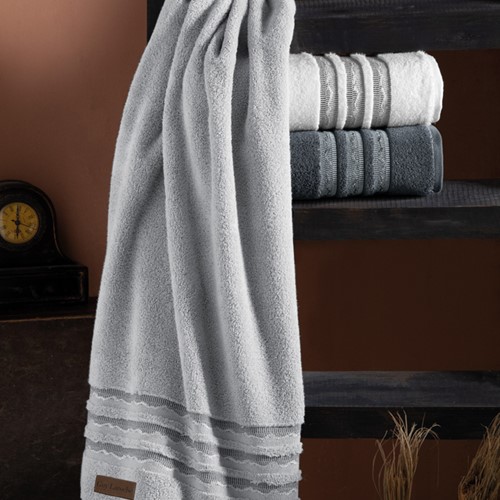 Πετσέτα Προσώπου Guy Laroche Lantz Anthracite 50Χ90