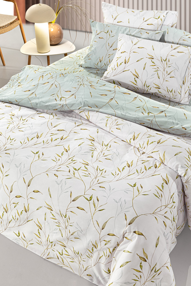 Σεντόνια Ημίδιπλα Guy Laroche ( Σετ) Fleria 180x265 Ocean