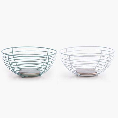 Καλάθι Φρούτων Nef-Nef Homeware SIde White