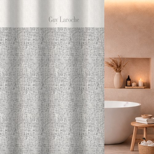 Κουρτίνα Μπάνιου Guy Laroche Code Grey 180X185