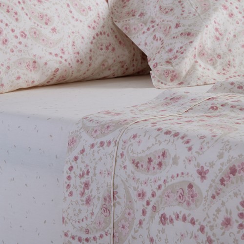Κουβερλί Υπέρδιπλο Nef-Nef Homeware Mirelle 240Χ230 Ecru/Pink
