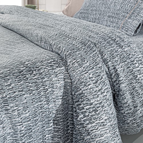 Σεντόνια Φανελένια King Size Guy Laroche (Σετ) Beaver Titanium 270X265