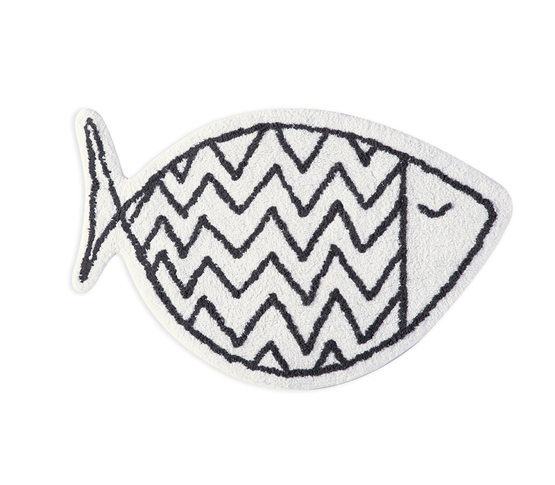 Ταπέτο Μπάνιου Nef-Nef Fish Style 60x90 Beige