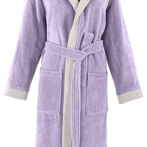 Μπουρνουζι Guy Laroche Monogram Levander X.Large