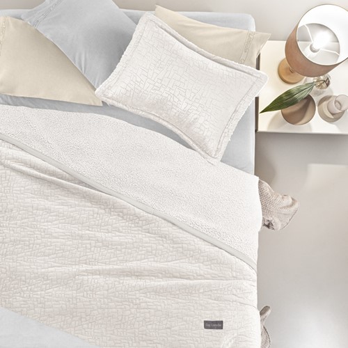 Κουβέρτα Ημίδιπλη Guy Laroche (Σετ) Bolzano 180X220 Ivory