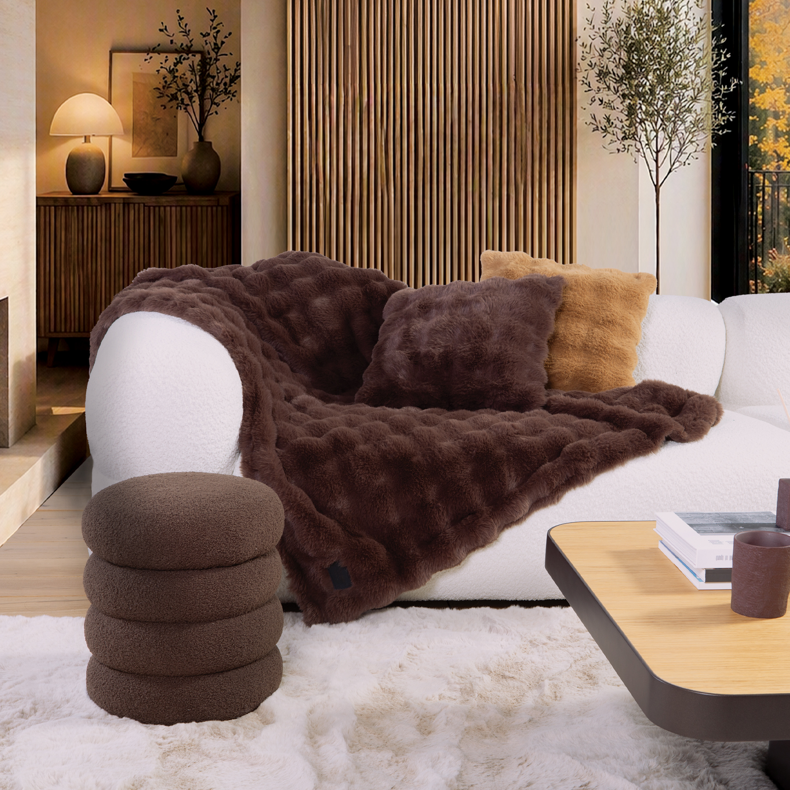 Μαξιλάρι Διακοσμητικό Nef-Nef Homeware Reality 45x45 Coffee