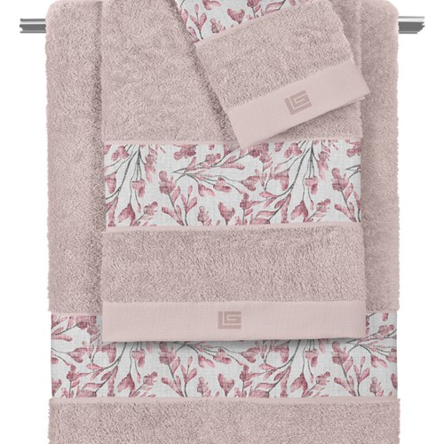 Σετ Πετσέτες Guy Laroche Ortega Melange-Pudra (3ΤΜΧ)