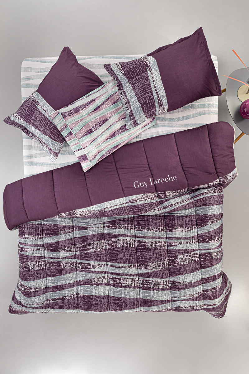 Πάπλωμα Υπέρδιπλο Guy Laroche Active Suede Iris 220X240 