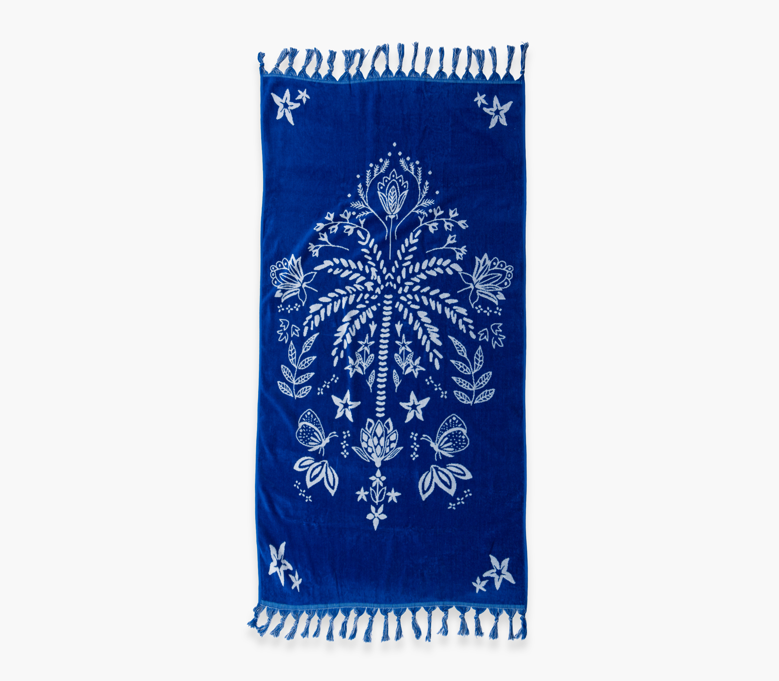 Πετσέτα Θαλάσσης Nef-Nef Homeware Oriental 80x160 Blue 