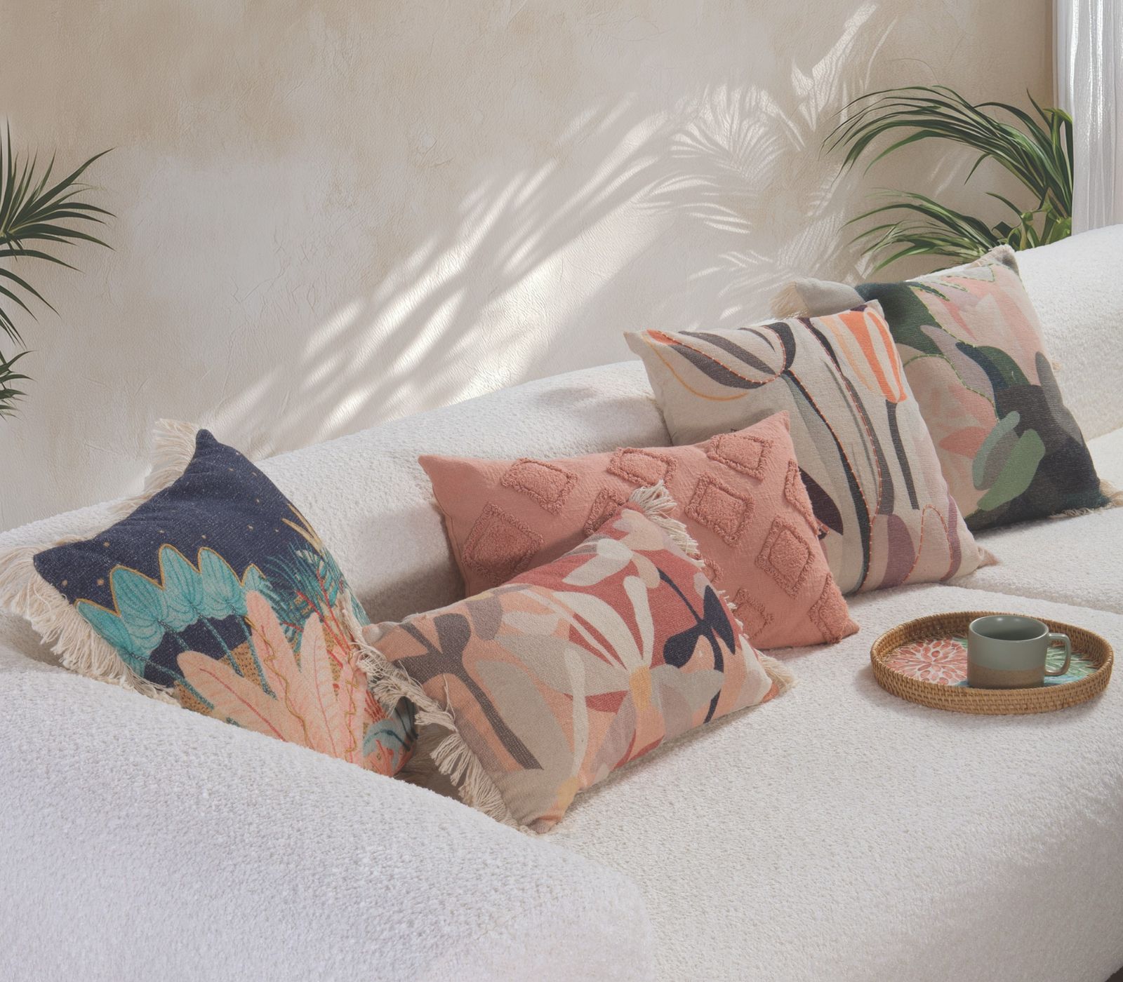 Διακοσμητική Μαξιλαροθήκη Nef-Nef Homeware Lona 45X45 Multi