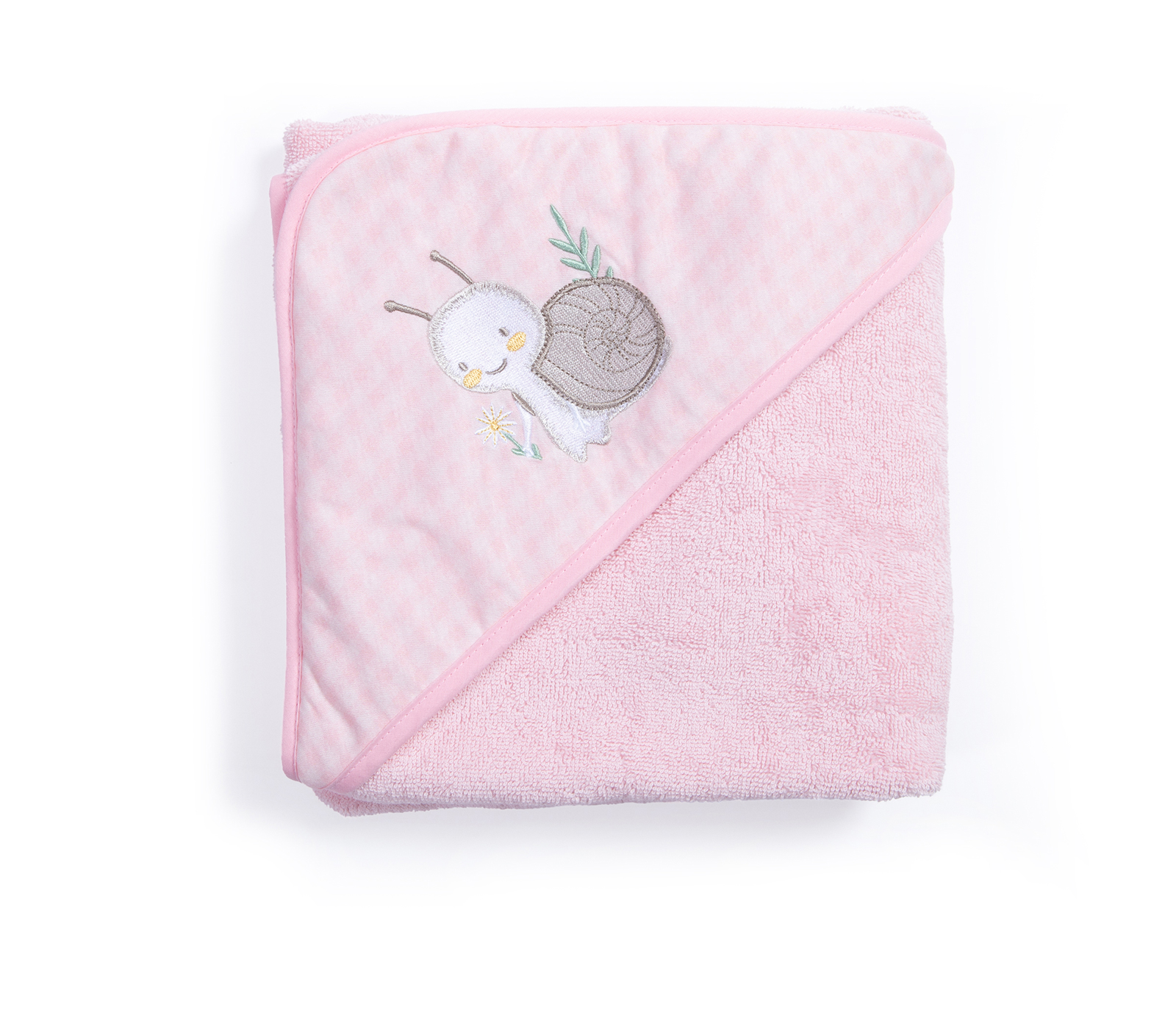  Bρεφική Κάπα Nef-Nef Homeware Cute Snail 70X120 Light Lilac