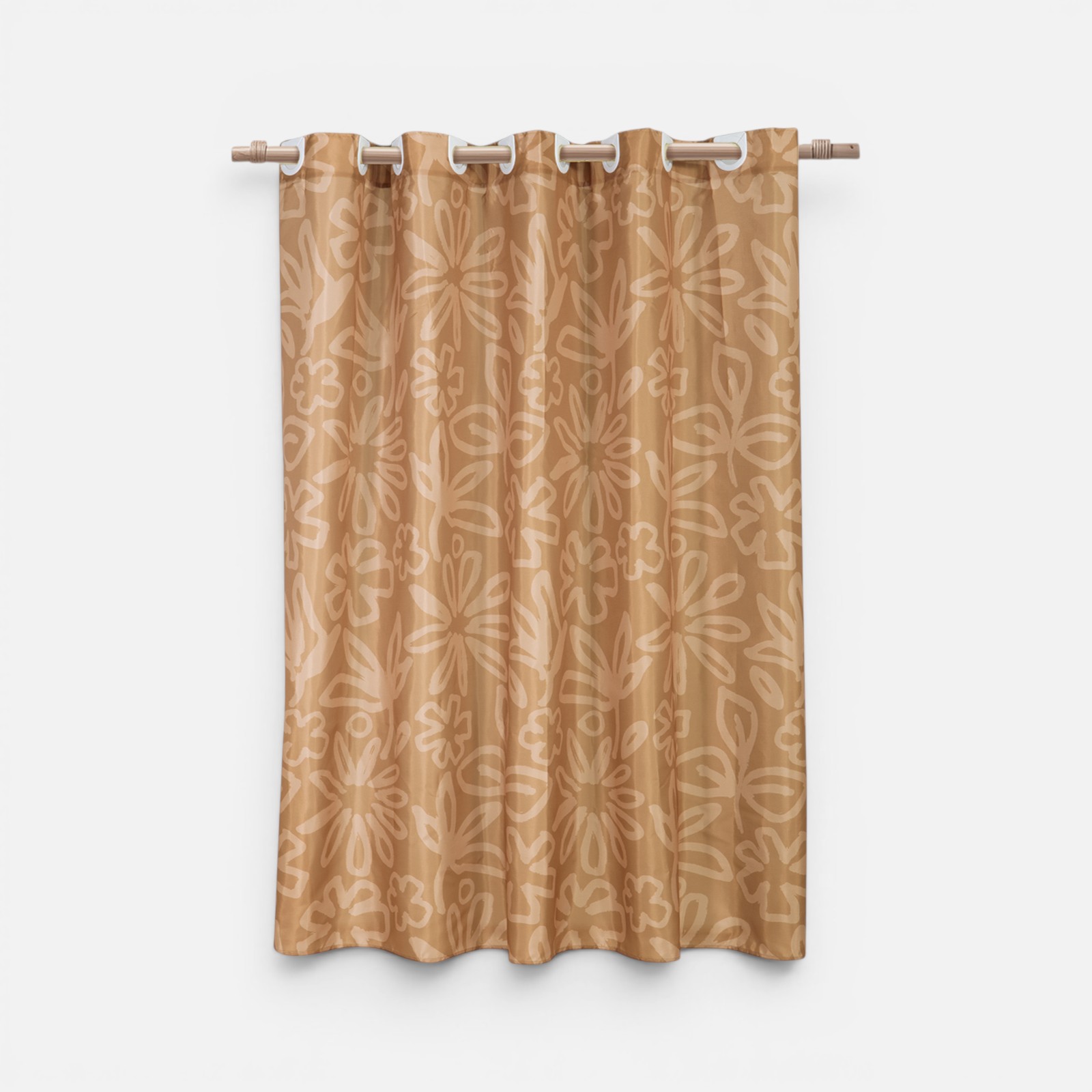 Κουρτίνα Μπάνιου Nef-Nef Homeware Harmony 180x180 Curry 