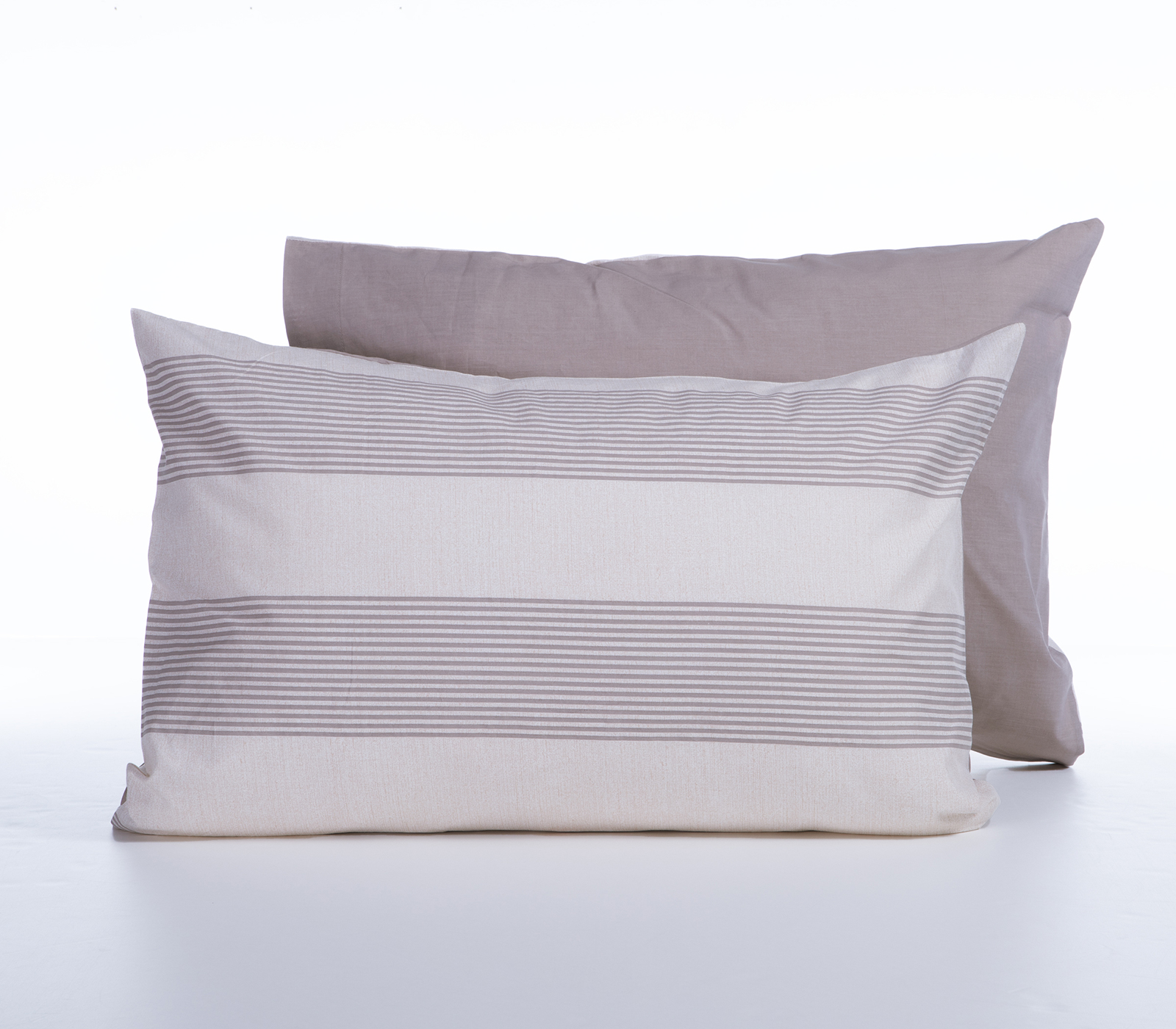 Μαξιλαροθήκη Nef-Nef Homeware  Casual Stripe 52x72 Ecru 