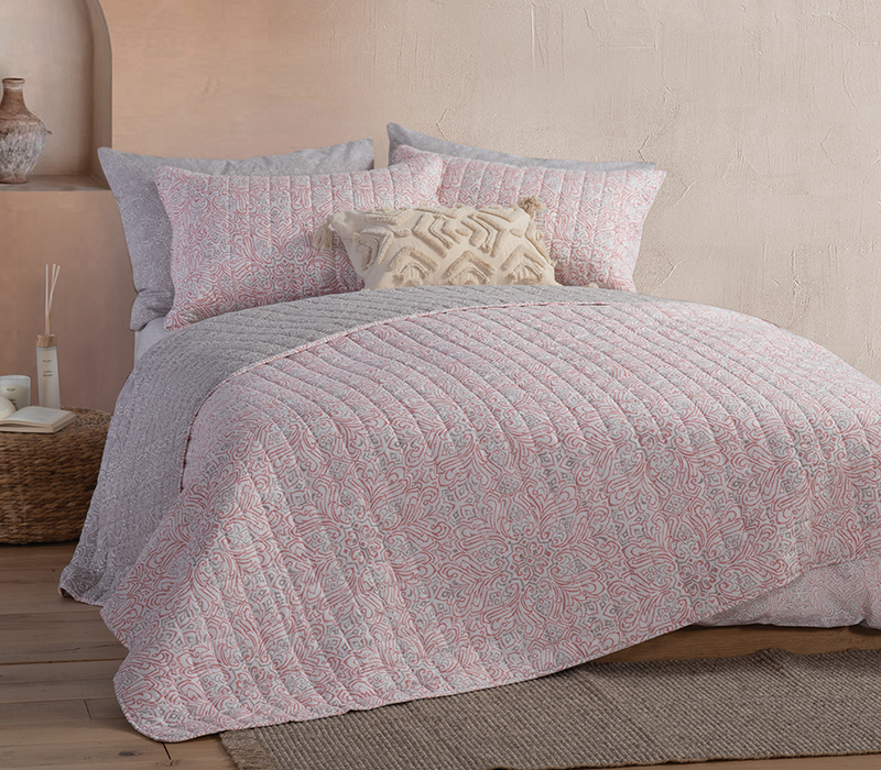  Κουβερλί Μονό Nef-Nef Roman 180X240 Rose 