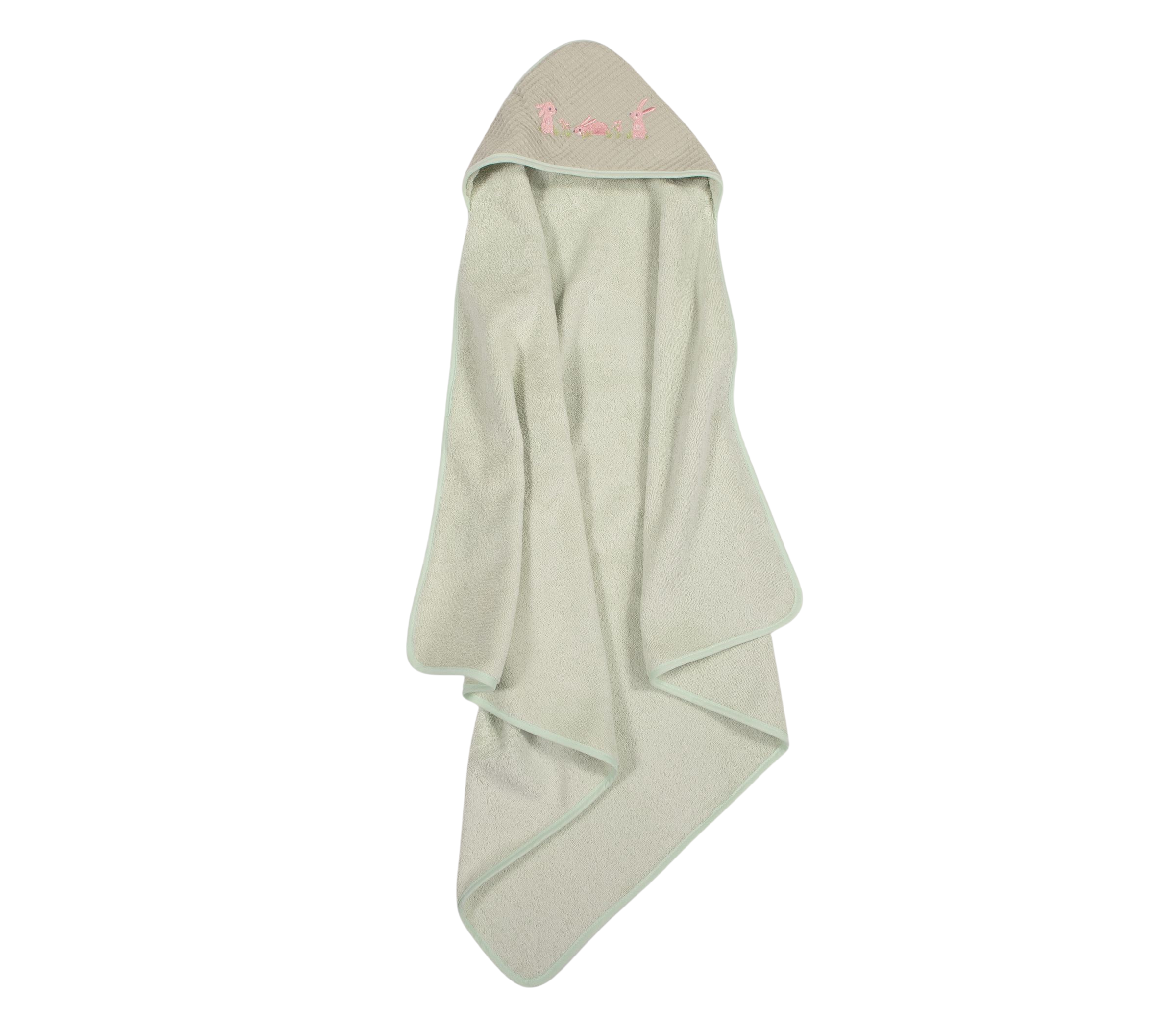 Βρεφική Κάπα Nef-Nef Homeware Country Bunny 75x75 Mint