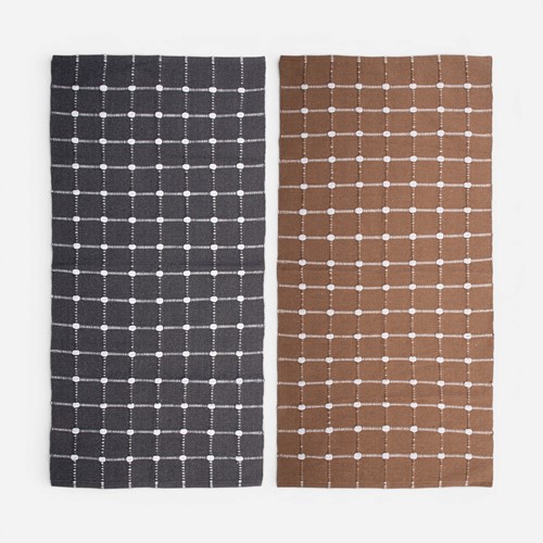Χαλί Κουζίνας Nef-Nef Homeware Agnes 70x140 D.Grey