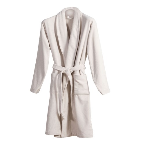 Μπουρνούζι με Γιακά Nef-Nef Unit Ecru Medium