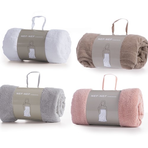 Πετσέτα Παρεό Nef-Nef Sandy 146Χ80 Grey