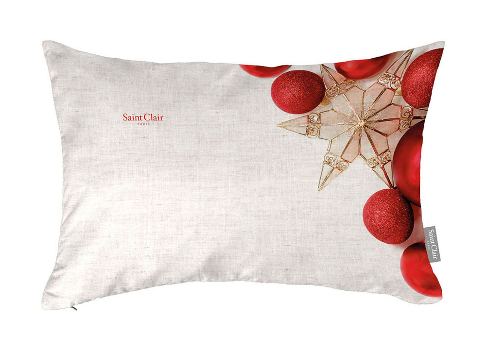  Xριστουγεννιάτικο Μαξιλάρι Saint Clair Cushion 4004 30X45 ( Xωρίς Γέμιση)