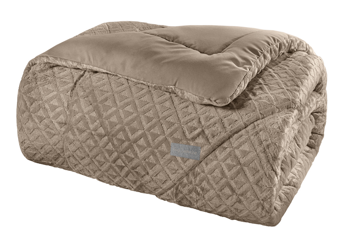 Κουβερτοπάπλωμα King Size Guy Laroche Profile Camel 260x240