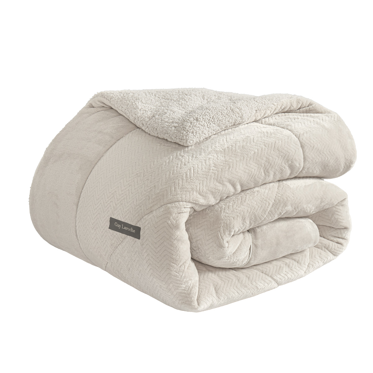 Κουβερτοπάπλωμα King Size Guy Laroche Moore Ivory 260X240