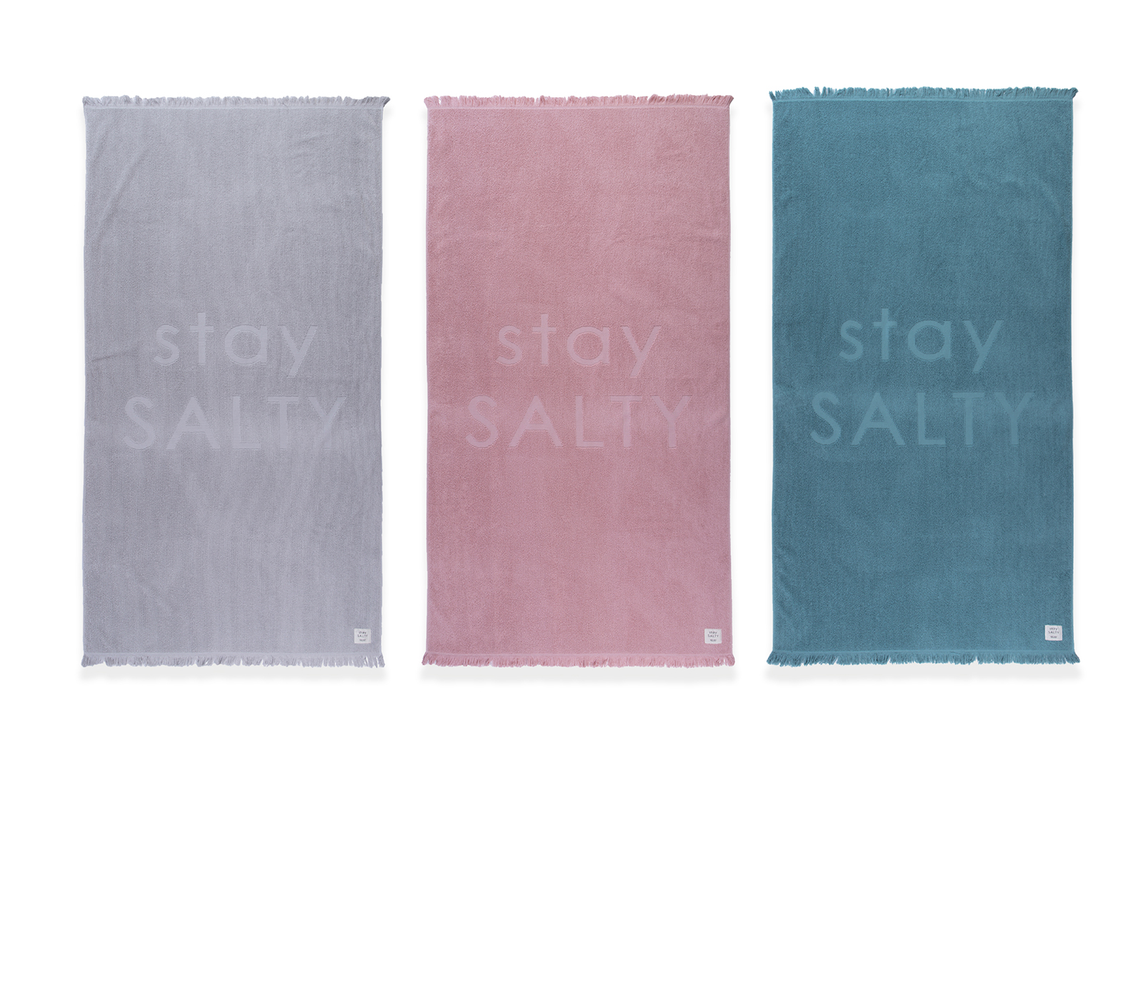 Πετσέτα Θαλάσσης Nef-Nef Stay Salty 90X170 Teal 