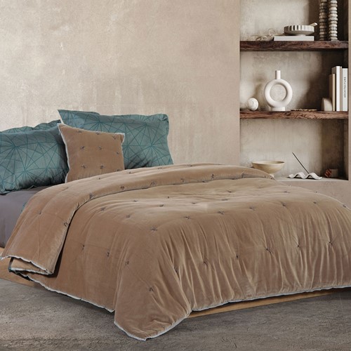 Κουβερλί Υπέρδιπλο Nef-Nef Arctic 23 230X240 Greige