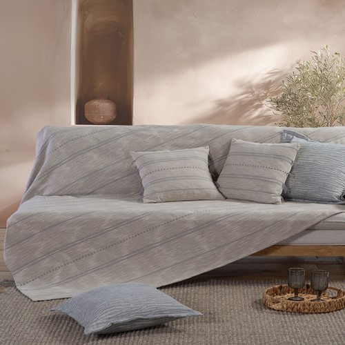 Ριχτάρι Πολυθρόνας Nef-Nef Homeware Bleeze 180Χ180 Grey