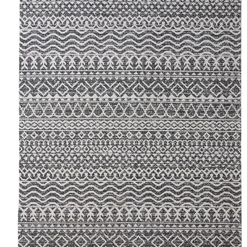 Χαλί Σαλονιού Royal Carpet Casa Cotton 1.57X2.30 - 22077 Black (All Season)