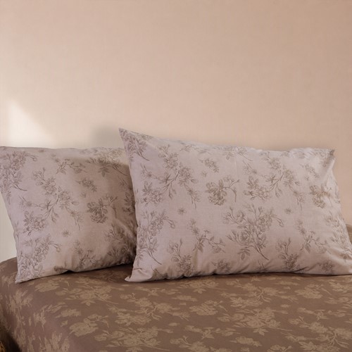 Διπλά Σεντόνια Nef-Nef Homeware (Σετ) Βαμβακερά Trust 200X270 Ecru