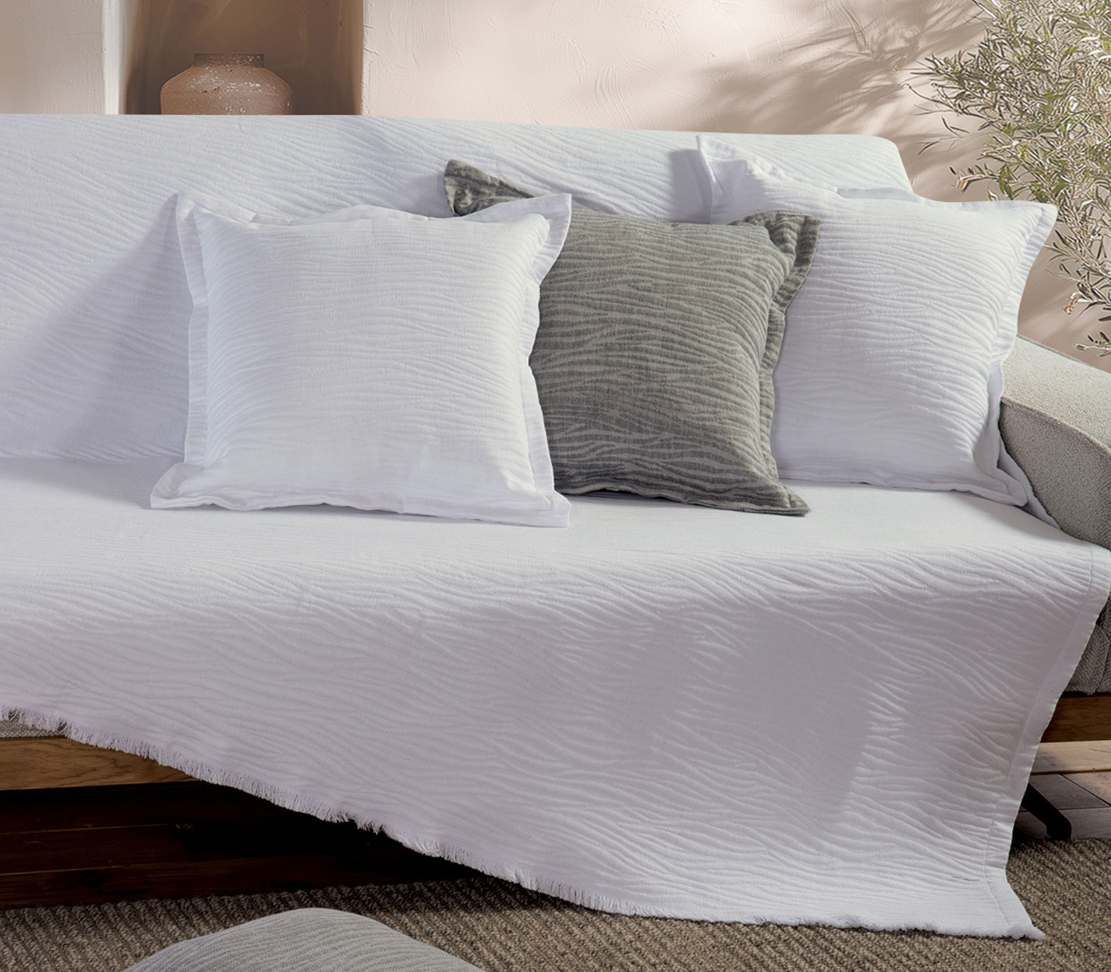 Ριχτάρι Διθεσίου Nef-Nef Homeware Zebra 170X250 White