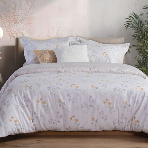 Σεντόνια Υπέρδιπλα Βαμβακοσατέν Nef-Nef Homeware (Σετ) Rozaria 240X270 Ecru