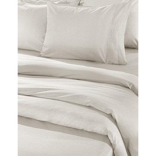 Σεντόνι Διπλό Guy Laroche Color Plus Ivory 140X200+32 με λάστιχο