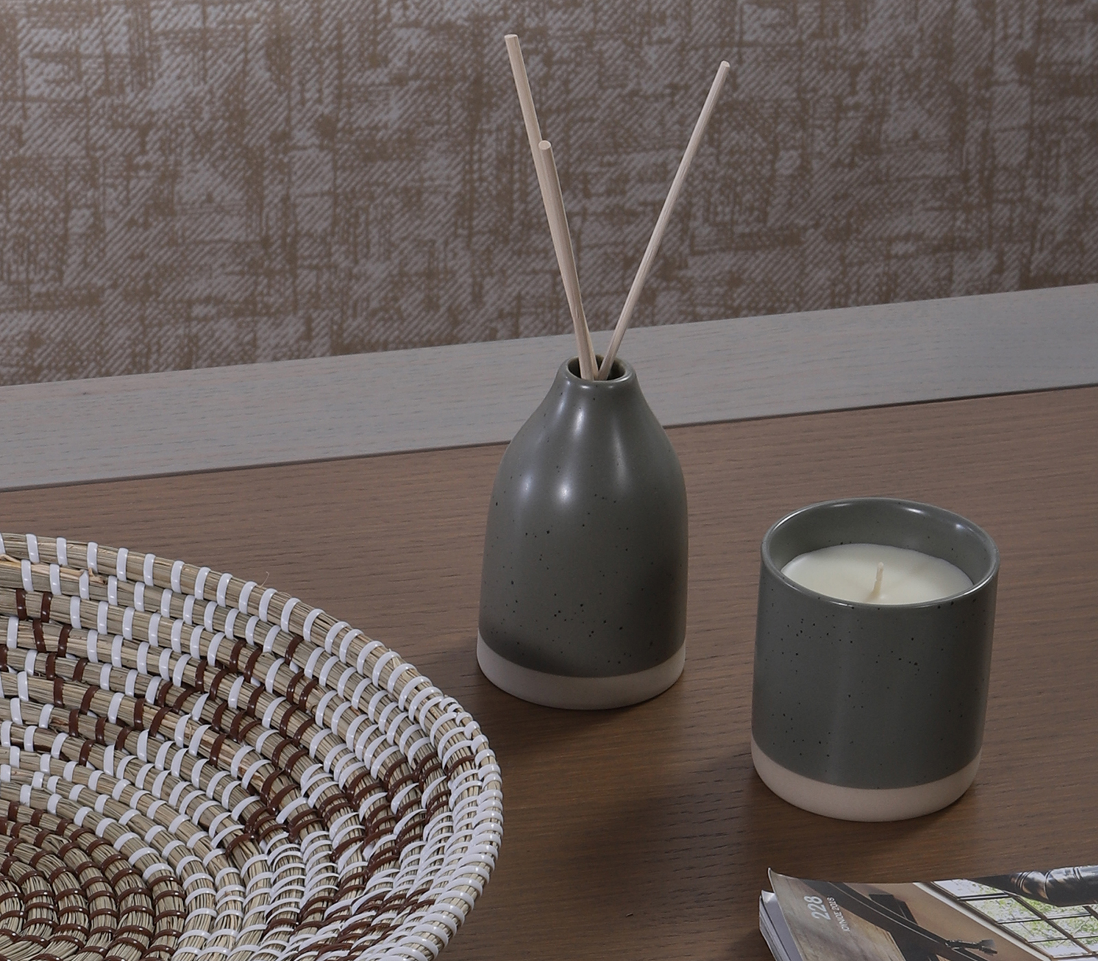 Αρωματικό Κερί Nef-Nef Homeware Sweet Magnolia 180gr Grey