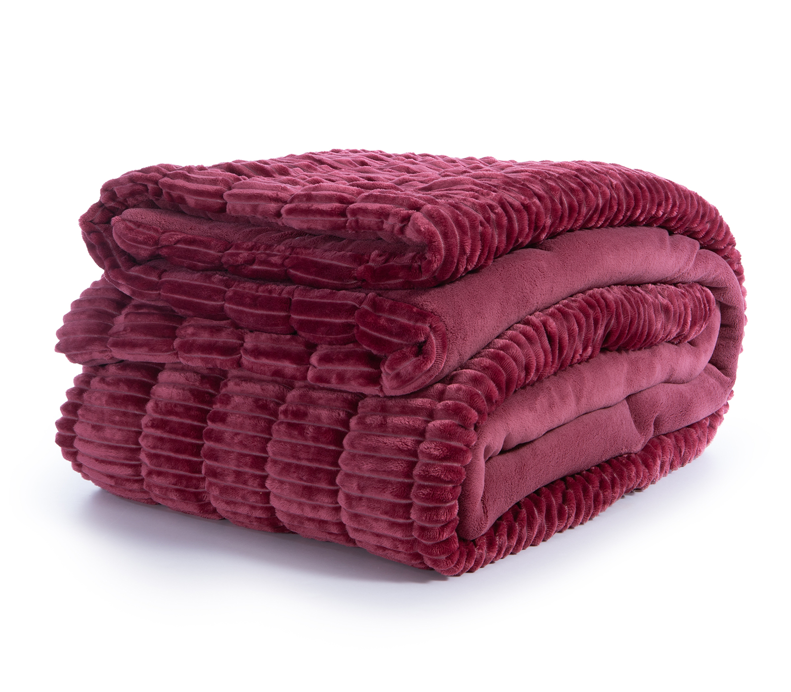 Κουβερτοπάπλωμα Yπέρδιπλο Nef-Nef Homeware Compose 220X240 Sangria