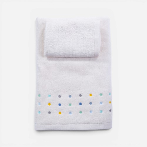 Βρεφικές Πετσέτες Nef-Nef Homeware (2ΤΜΧ) Dots Ecru/Pink